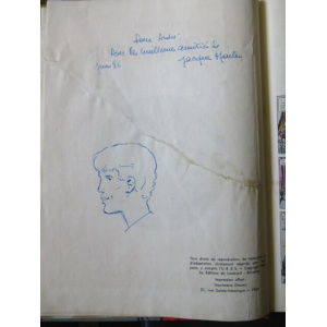 ALIX-(T.02) LE SPHINX D'OR-DESSIN DÉDICACÉ E.O.1956 – Image 2