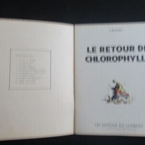 CHLOROPHYLLE-(T.04)-LE RETOUR DE CHLOROPHYLLE  E.O.1961 – Image 6