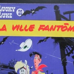 LUCKY LUKE-(T.25) LA VILLE FANTÔME E.O.1965 – Image 2