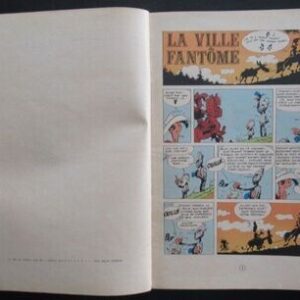 LUCKY LUKE-(T.25) LA VILLE FANTÔME E.O.1965 – Image 17