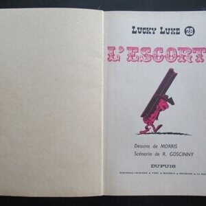 LUCKY LUKE-(T.28) L'ESCORTE E.O.1966 – Image 13