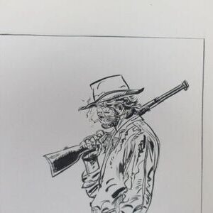 JEAN GIRAUD-BLUEBERRY-Projet original préparatoire 1972 – Image 2