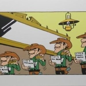 LUCKY LUKE-PORT-FOLIO "HORS-LA-LOI" 275 ex. 1999 – Image 9