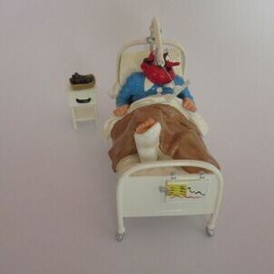 GASTON LAGAFFE-PIXI n°4740-M. DE MESMAEKER DANS SON LIT D'HOPITAL 750 ex. – Image 2