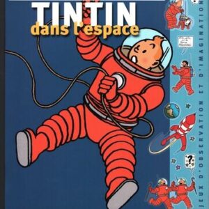 TINTIN-TINTIN DANS L'ESPACE- AUTOCOLLANTS 2002 – Image 1