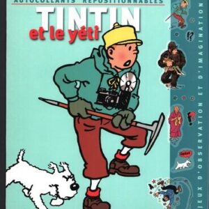 TINTIN-TINTIN ET LE YÉTI - AUTOCOLLANTS – Image 1