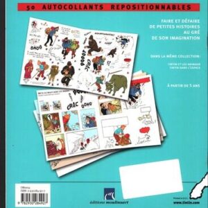 TINTIN-TINTIN ET LE YÉTI - AUTOCOLLANTS – Image 2