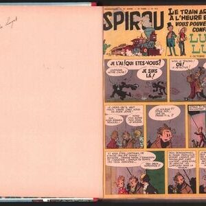SPIROU-RELIURES/HEBDOS (N°55) 1955 – Image 3