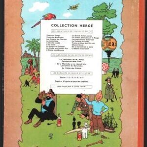 TINTIN-(T.14) LE TEMPLE DU SOLEIL Rééd.1957 (B22bis) – Image 2