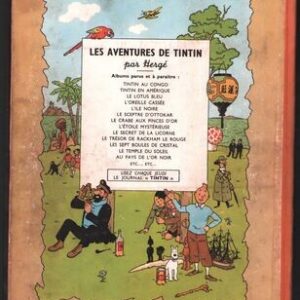 TINTIN-(T.15) TINTIN AU PAYS DE L'OR NOIR E.O.1950 (B4) – Image 2