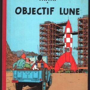TINTIN-(T.16) OBJECTIF LUNE Rééd.1960 (B27) – Image 1