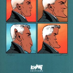 KHANI EDIT.-PORT-FOLIO 20 ANS = 20 AUTEURS (dos ORANGE) 250 ex. 2005 – Image 5