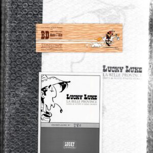 LUCKY LUKE-(T.N01) LA BELLE PROVINCE T.T. 499 ex.- AVEC DESSIN DÉDICACÉ 2004 – Image 3