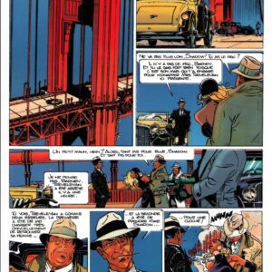 LARGO WINCH -(T.11) GOLDEN GATE- AVEC BLEU DE COLORIAGE 50 ex. E.O. 2000 – Image 2