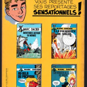 MARC DACIER - (T.05) LE PERIL SOUS LA MER E.O.1962 – Image 2