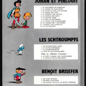 JOHAN ET PIRLOUIT-(T.11) L'ANNEAU DES CASTELLAC Rééd.1969 – Image 2