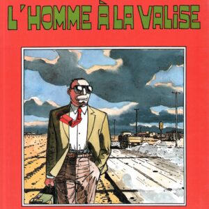 HOMME À LA VALISE- AVEC DESSIN DÉDICACÉ E.O.1986 – Image 1