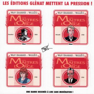 MAÎTRES DE L'ORGE (LE)-(T.05) JULIENNE, 1950- AVEC SOUS-BOCKS SIGNÉ E.O.1996 – Image 2