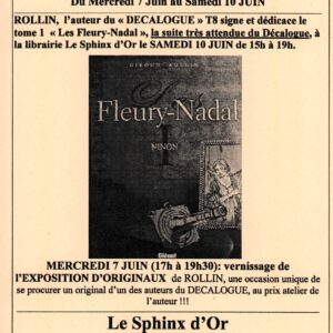 FLEURY-NADAL (LES) -(T.1) NINON - AVEC DESSIN DÉDICACÉ- E.O. 2006 – Image 3