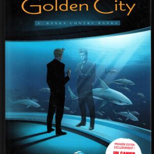GOLDEN CITY -(T.2) BANKS CONTRE BANKS- AVEC DESSIN DÉDICACÉ E.O.2000 – Image 1