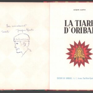 ALIX-(4) LA TIARE D'ORIBAL-DESSIN DÉDICACÉ E.O.1958 – Image 2