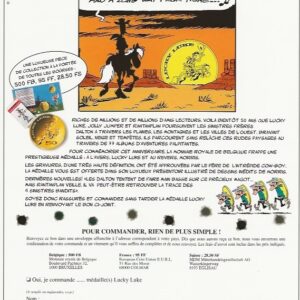 LUCKY LUKE-(T.N35) LE KLONDIKE-AVEC SUPPLÉMENTS 50 ANS E.O.1996 – Image 3