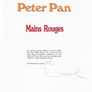 PETER PAN -(04) MAINS ROUGES T.T. 990 ex. 1997 – Image 2