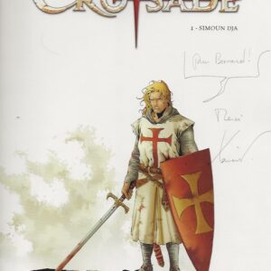 CROISADE - (T.01) SIMOUN DJA - Avec DESSIN DÉDICACÉ Rééd. 2010 – Image 3