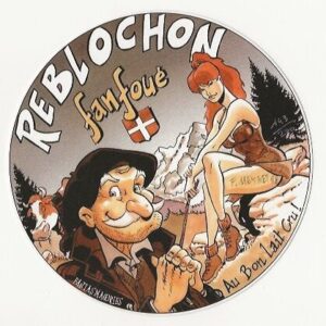 FANFOUÉ DES PNOTTAS - UN POLAR SAVOYARD DE FANFOUÉ - (T.01) LE REBLOCHON QUI TUE ! - Avec EX-LIBRIS 200 ex. Rééd. 2004 – Image 2