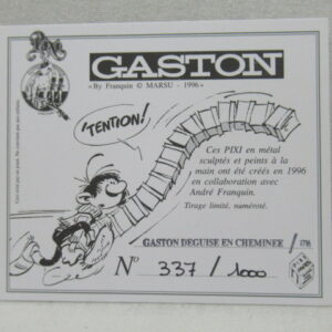 GASTON - PIXI n°4716 - GASTON DEGUISE EN CHEMINEE 750 ex. – Image 7