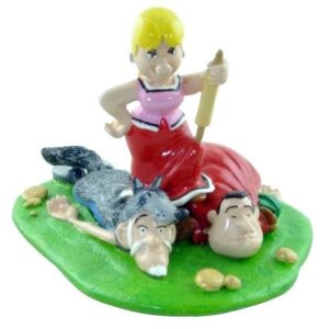 ASTÉRIX-PIXI n°4195- BONEMINE TRIOMPHANTE SUR PROLIX 500 ex. – Image 1