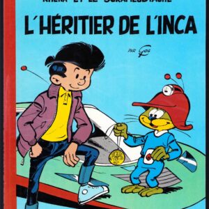 KHÉNA ET LE SCRAMEUSTACHE - (T.01) L'HÉRITIER DE L'INCA E.O. 1973 – Image 1
