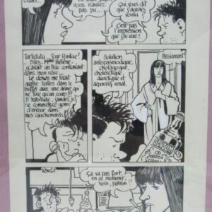 TARDI - NESTOR BURMA - PLANCHE ORIGINALE ET MISE EN COULEUR – Image 4