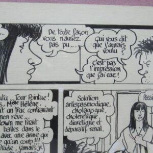 TARDI - NESTOR BURMA - PLANCHE ORIGINALE ET MISE EN COULEUR – Image 5