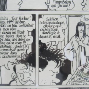 TARDI - NESTOR BURMA - PLANCHE ORIGINALE ET MISE EN COULEUR – Image 6