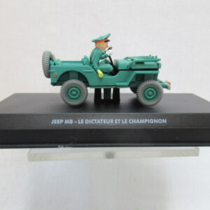 VOITURES 1/43 : SPIROU -(01) JEEP MB - LE DICTATEUR ET LE CHAMPIGNON – Image 1