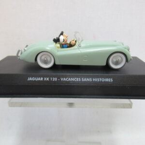 VOITURES 1/43 : SPIROU - (02) JAGUAR XK 120 - VACANCES SANS HISTOIRE – Image 1