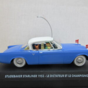 VOITURES 1/43 : SPIROU - (21) STUDEBAKER STARLINER 1953 - LE DICTATEUR ET LE CHAMPIGNON – Image 1