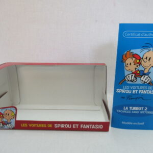 VOITURES 1/43 : SPIROU - (11) TURBOT 2 - VACANCES SANS HISTOIRES – Image 6