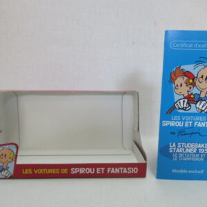 VOITURES 1/43 : SPIROU - (21) STUDEBAKER STARLINER 1953 - LE DICTATEUR ET LE CHAMPIGNON – Image 6