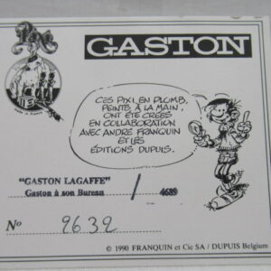 GASTON LAGAFFE-PIXI n°4789-GASTON A SON BUREAU (1ère version) 3000 ex. – Image 4