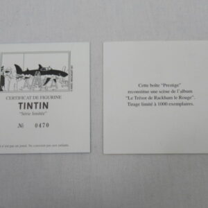 TINTIN - PIXI n°46901 - SCÈNE "LE TRÉSOR DE RACKHAM LE ROUGE" 1000 ex. – Image 8