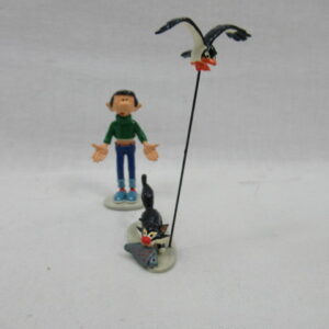 GASTON LAGAFFE - PIXI n°4693 - GASTON AVEC SON CHAT ET SA MOUETTE 2000 ex. – Image 3