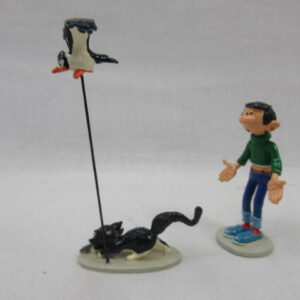 GASTON LAGAFFE - PIXI n°4693 - GASTON AVEC SON CHAT ET SA MOUETTE 2000 ex. – Image 4